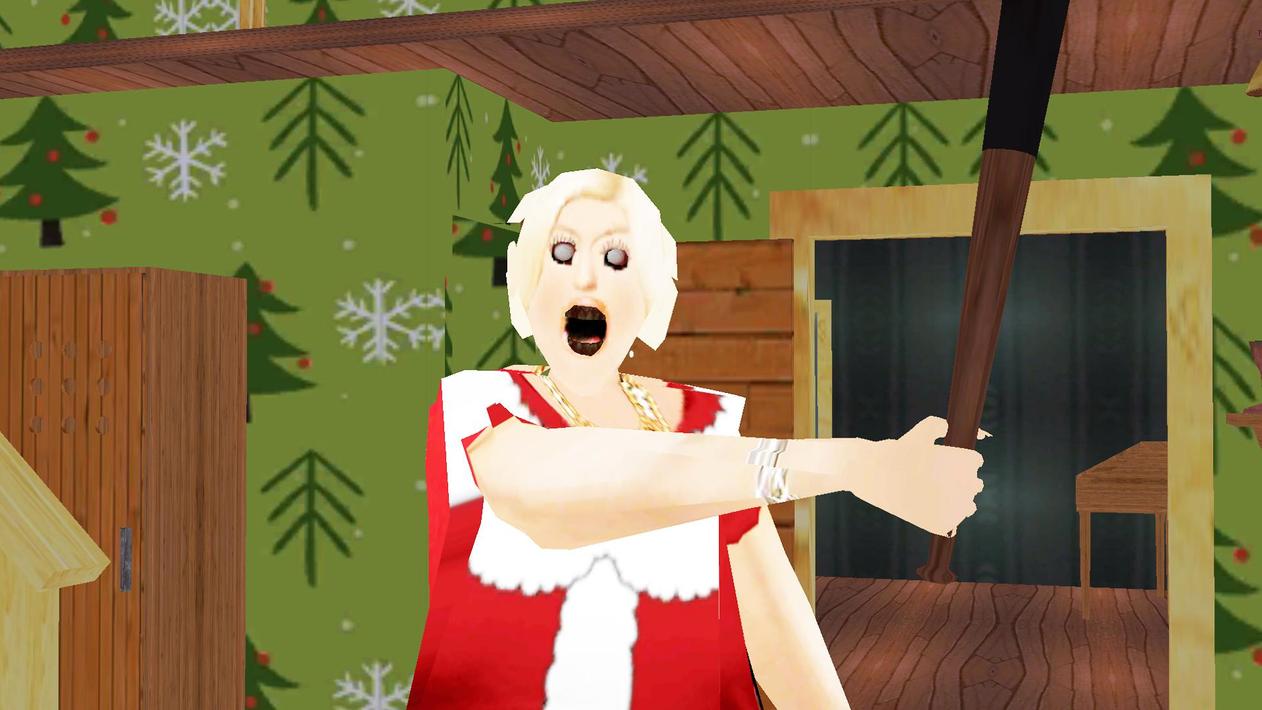 恐怖的圣诞老奶奶逃脱模式2020游戏免费版