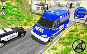 警察面包车驾驶警车模拟器2021下载v10安卓版
