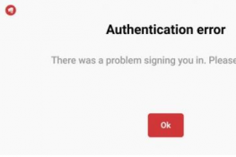 authentication errorʲô˼