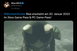Xbox德国官推确认《怪物猎人崛起》将登陆更多平台