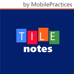 שʼ Tile Notes V2.2.0.0 WindowsPhone