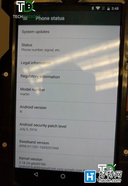 ȸ5.5Nexus MarlinȾͼع⣺Nexus 6P̴