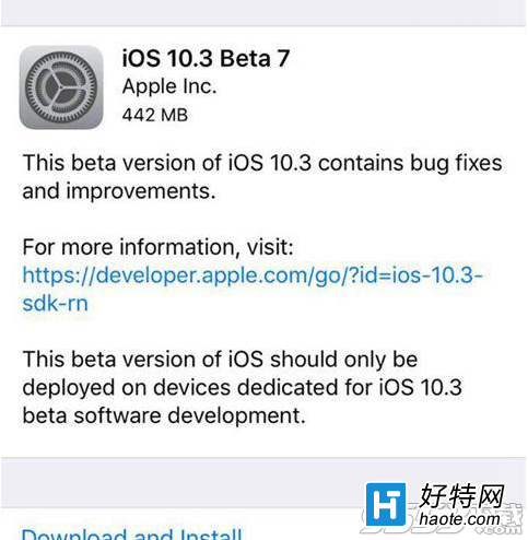 iOS10.3 Beta7ʲô iOS10.3 Beta7һ