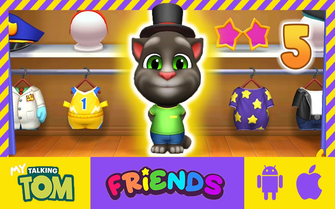 ķè#My Talking Tom Friends (NEW GAME) Gameplay  - Part 5