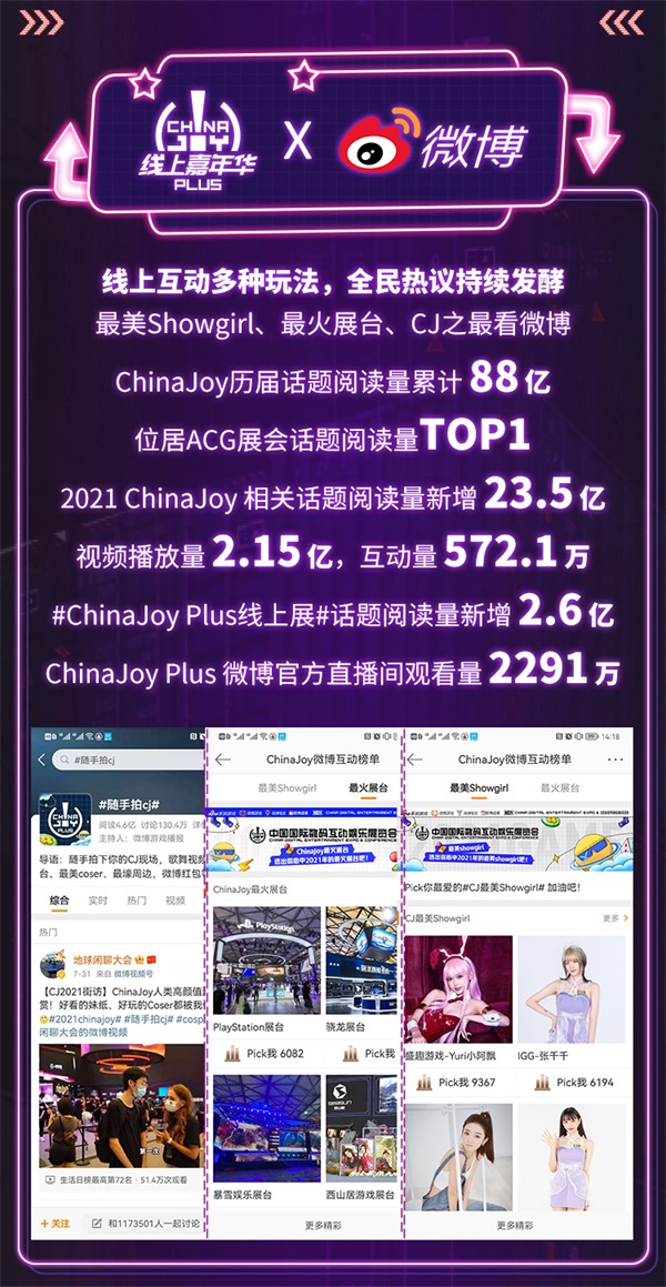 2021 ChinaJoy Plusϼ껪ս!+˫ʢǰ!