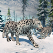 OѩģMArctic Leopard Family Snow Forest Sim V2.6 ׿