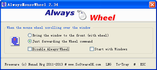 AlwaysMouseWheel(ǿ)V3.33 ɫѰ