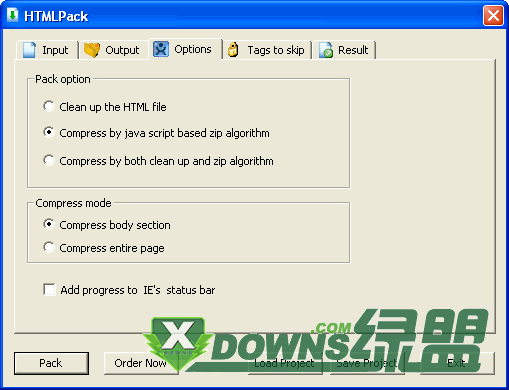 HTMLPack(HTMLѹ)V2.5.0630 ɫӢİ