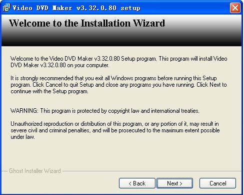 Video DVD MakerV3.32