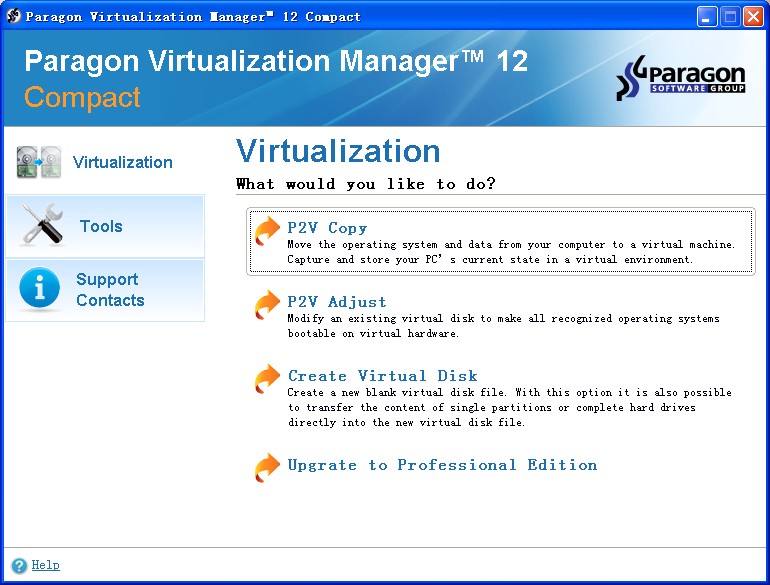 Paragon Virtualization Manager