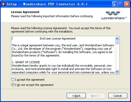 Wondershare PDF ConverterV4.0.1.4 ɫ