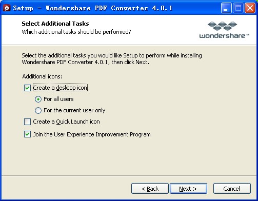 Wondershare PDF ConverterV4.0.1.4 ɫ