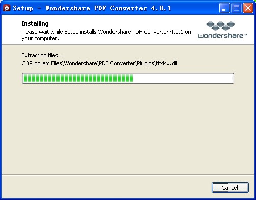 Wondershare PDF ConverterV4.0.1.4 ɫ