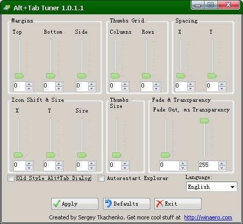 Alt Tab TunerV1.0.1.1 ɫ