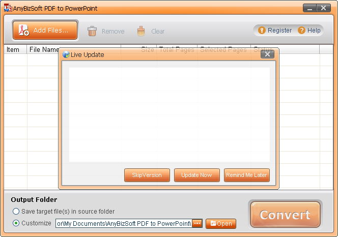 PDF to PowerPoint ConverterV2.50 Gɫ