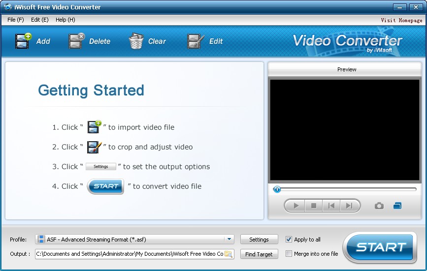 iWisoft Free Video Converterɫ