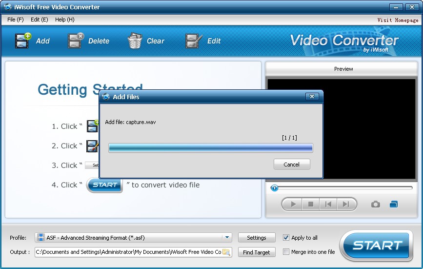 iWisoft Free Video Converterɫ