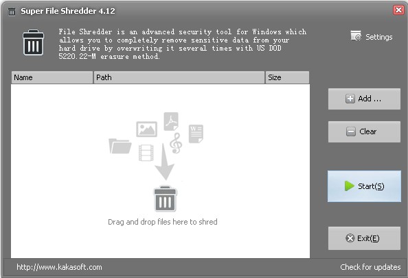 Free File Shredder(ļ)V1.12