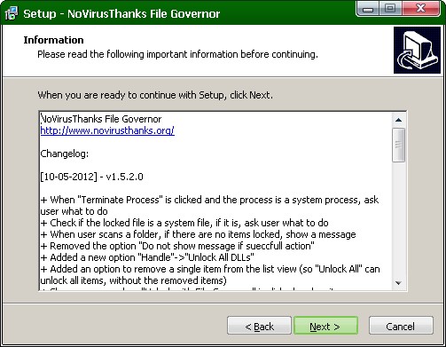 NoVirusThanks File Governor(ǿɾϵͳļ)V1.5.2.0