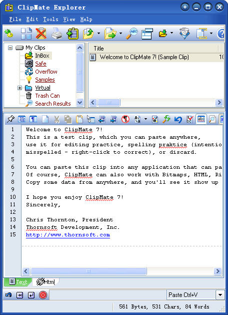 ClipMate(Windowsǿ)V7.5.26 ɫر