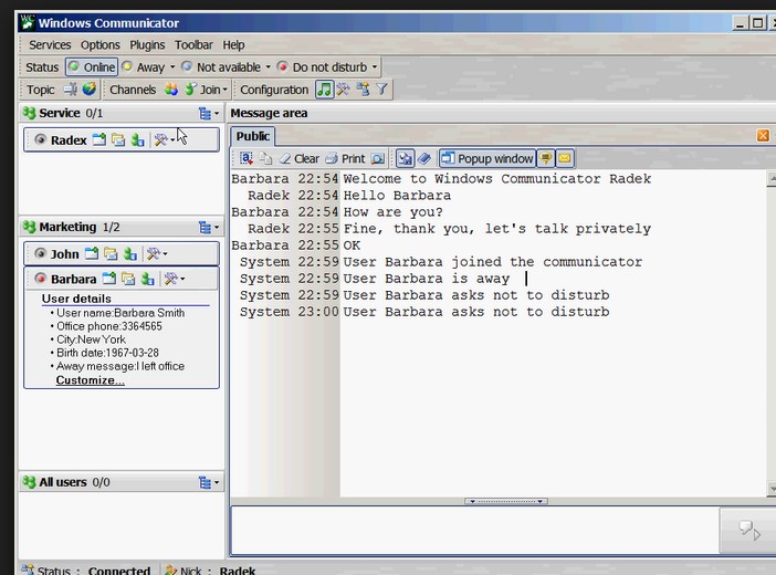 Windows Communicator2.0.0