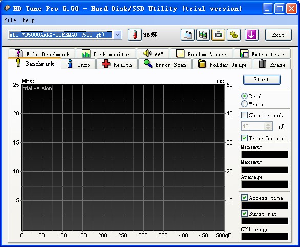 HD Tune Pro(ӲPzy)V5.50