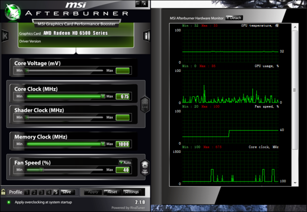 ΢ԿƵ(MSI Afterburner)V3.0.0 ٷ