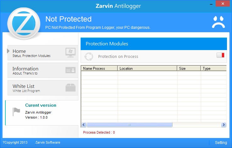 Zarvin Antilogger(ֹ)V1.0 ɫ