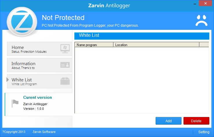 Zarvin Antilogger(ֹ)V1.0 ɫ