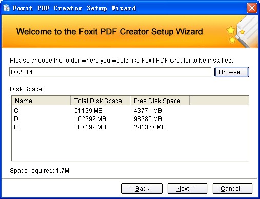 Foxit PDF CreatorV3.1.0.1210