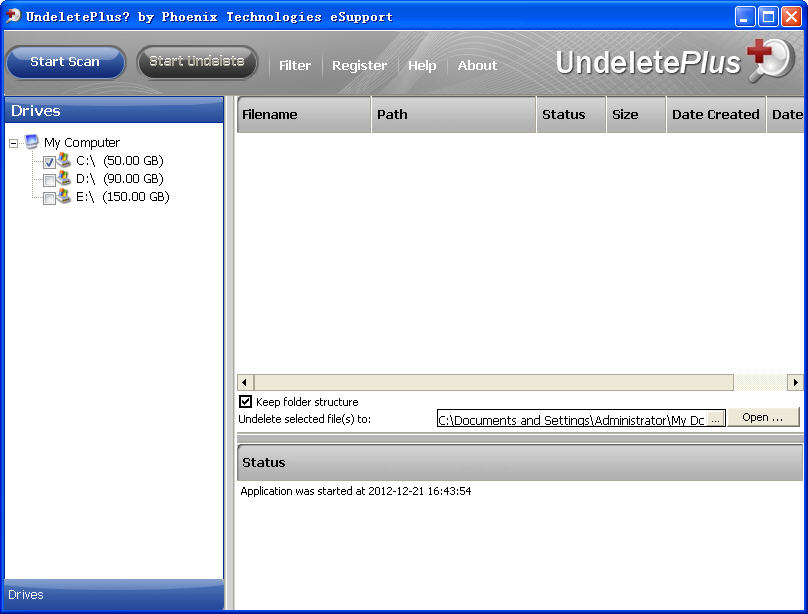 Undelete Plus(ָ)V3.00 Build 602 Ӣɫ