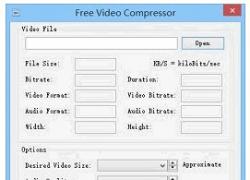 Free Video Compressor(Ƶѹ) V1.0 ɫ
