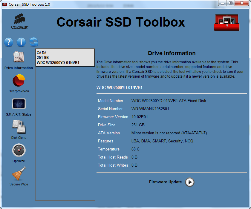 Corsair SSD Toolbox(̬Ӳ̹)V1.2.0.9 ٷװ