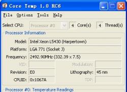 Core Temp(CPU¶ȼ) V1.0 rc6 ɫ