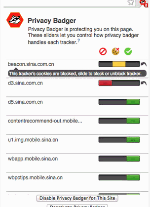 վϢ(Privacy Badger)