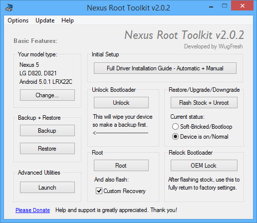 Nexus Root ToolkitV2.0.2 ٷʽ
