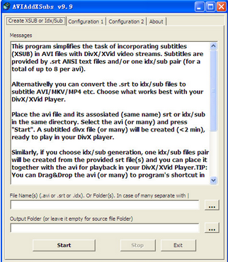 AVIAddXSubs(AVIĻ༭)V9.9 ɫ