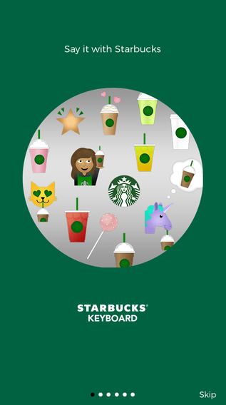 Starbucks KeyboardV1.0 IOS