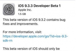 ios9.3.3 beta1DĽ̳