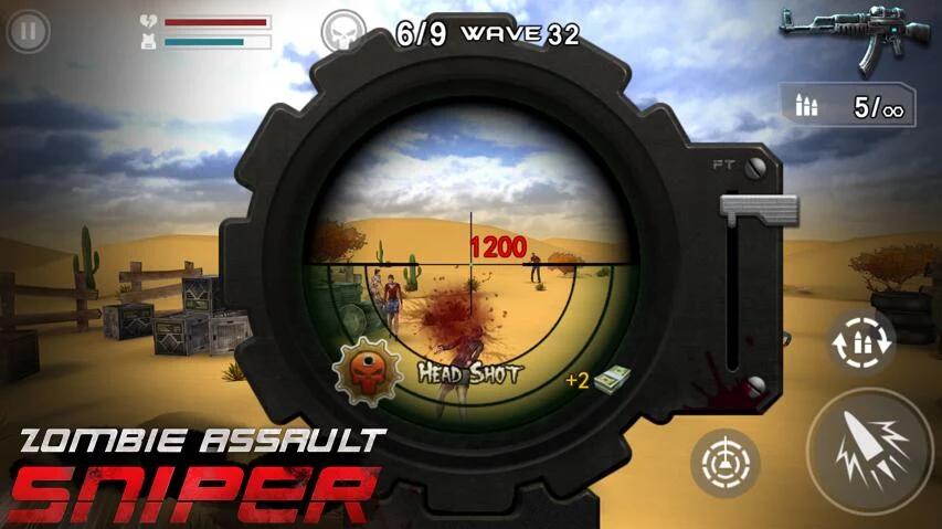 ɥʬͻϮѻZombie Assault:Sniper޽Ұv1.26 ׿