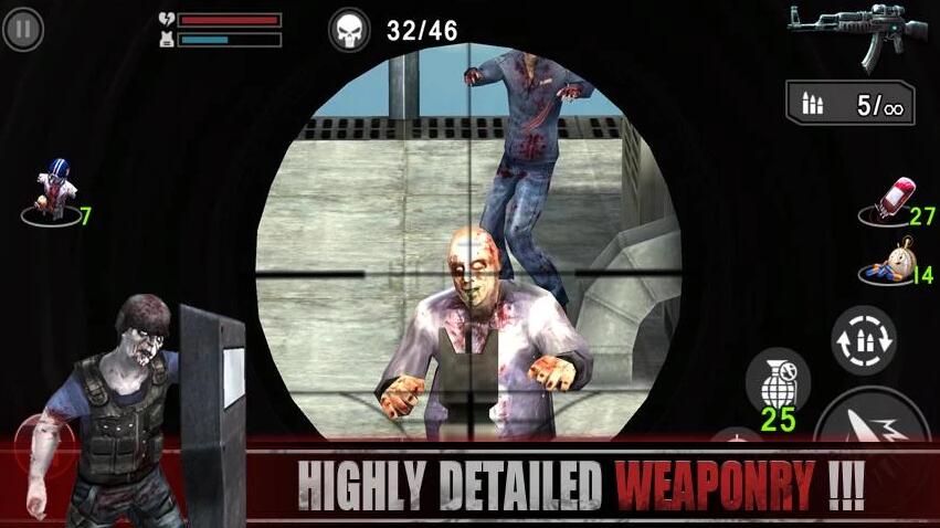 ɥʬͻϮѻZombie Assault:Sniper޽Ұv1.26 ׿