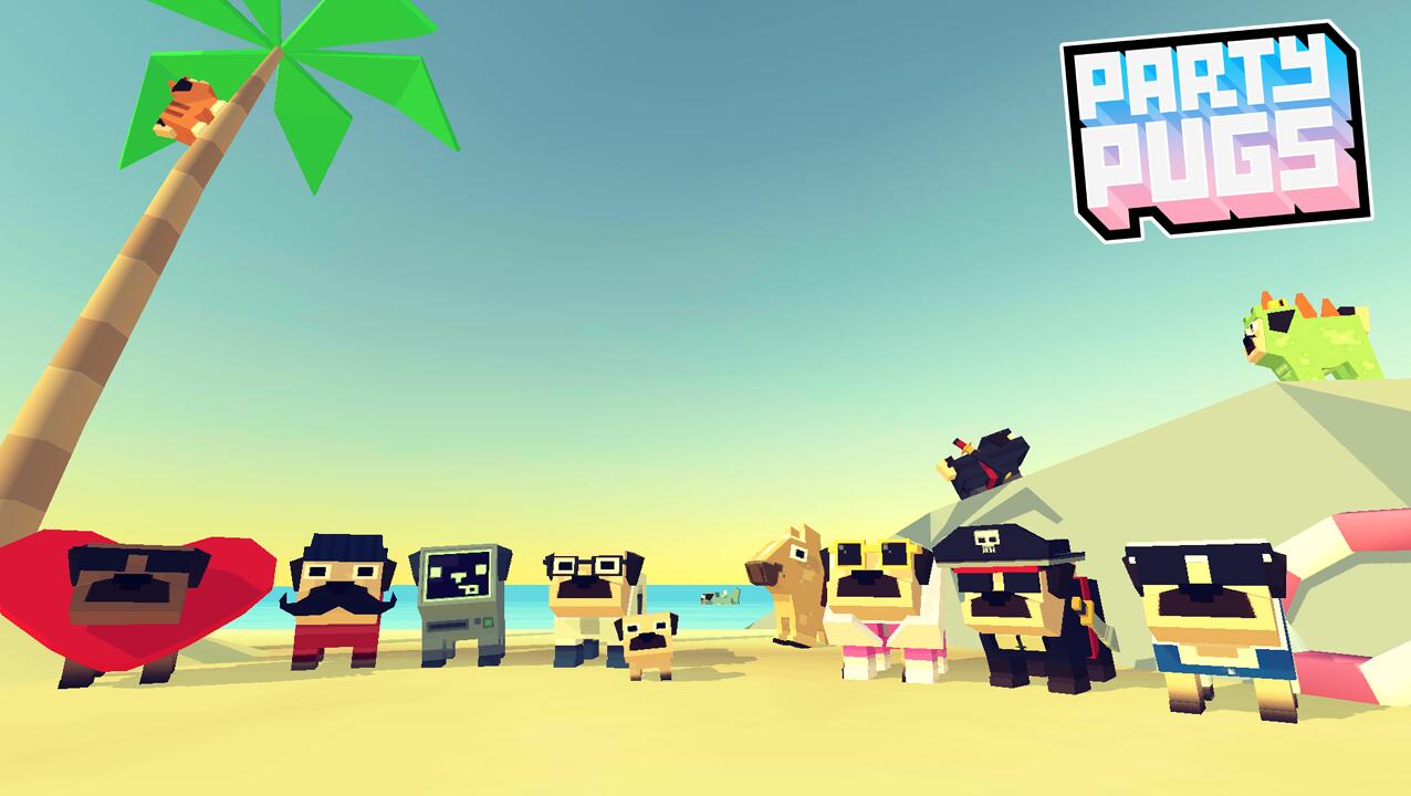 ɶ԰˸ȮParty Pugs: Beach Puzzle GO! V1.0.8 ׿