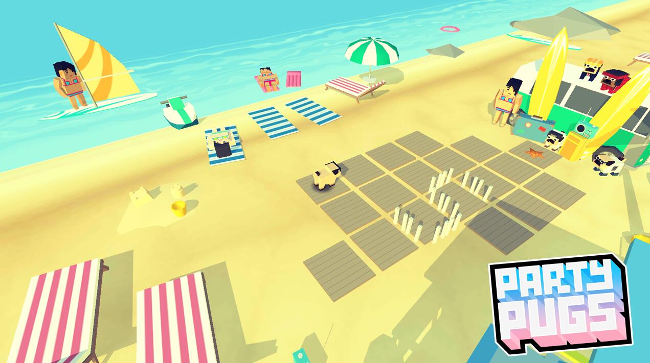 ɶ԰˸ȮParty Pugs: Beach Puzzle GO! V1.0.8 ׿