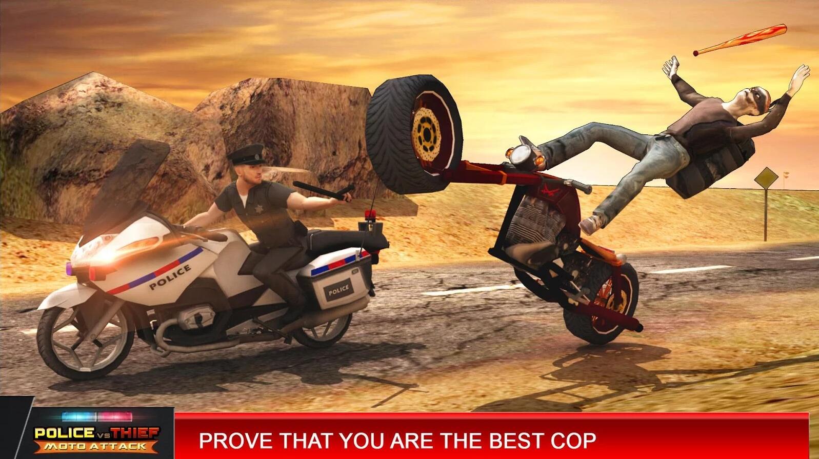 ĦгսPolice vs Thief MotoAttackV1.0 ׿