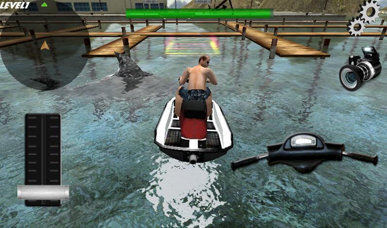 ˮĦг3DCrazy Jet Ski:Shark Attack 3DV7.3 ׿