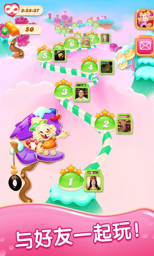 ǹ棨CandyCrushJellySagaV1.36.4 ׿