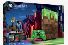Xbox One S《我的世界》限定主机公布 10月3日开售