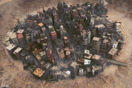 8个月+400万方块 打造《我的世界》超大城市