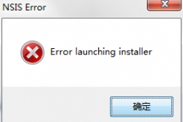 ˮerror launching installer