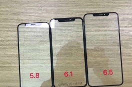 2018款iPhone前面板曝光：共3款、全是刘海屏